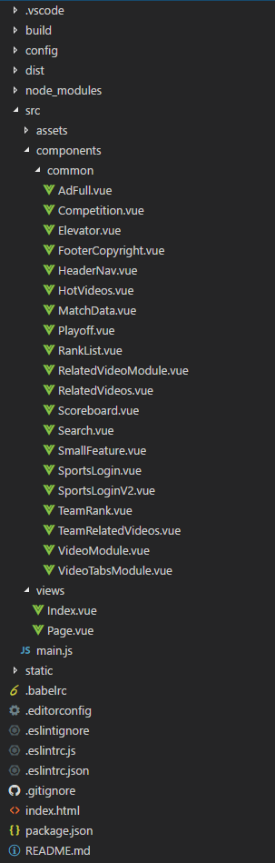 基于vue-cliwebpack实践开发:《视频视频播放页》短乐学体育图片
