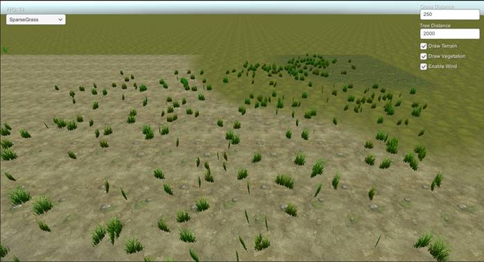 Unity5 植被系统分析